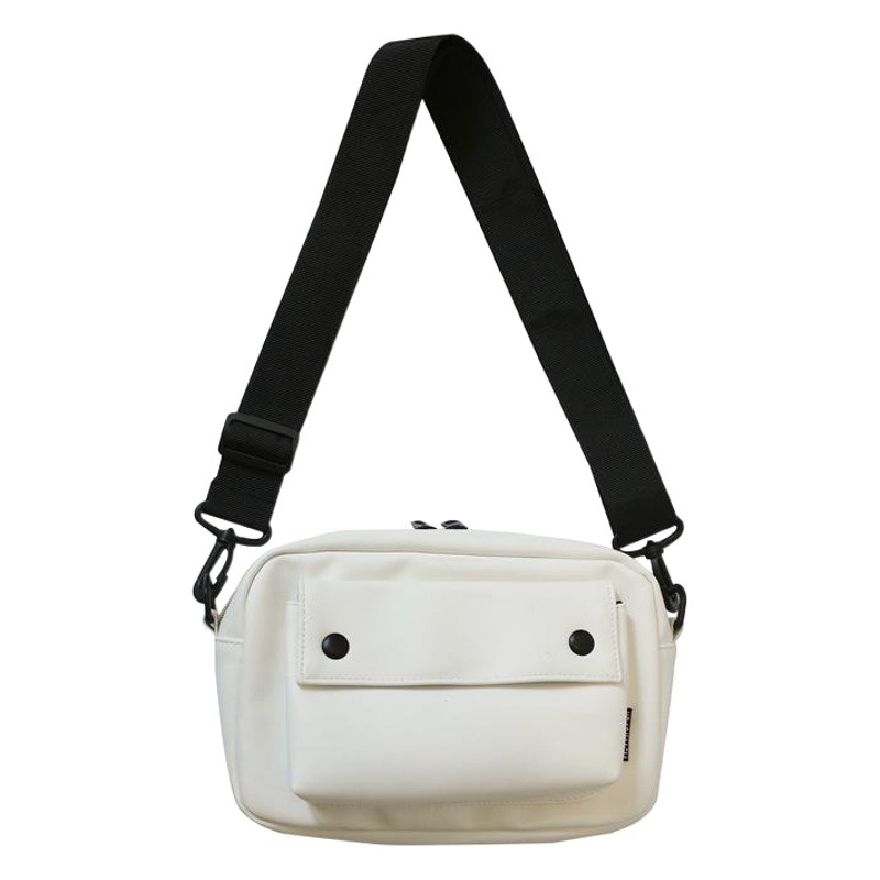 Bolsa de herramientas bolsa de mano japonesa pareja casual pu material bolsa de mensajero 2022 Otoño e Invierno nueva marea tarjeta bolsa de hombro