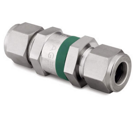 世伟洛克SS-XSS4不锈钢过流量阀，1/4 in. 世伟洛克卡套管接头