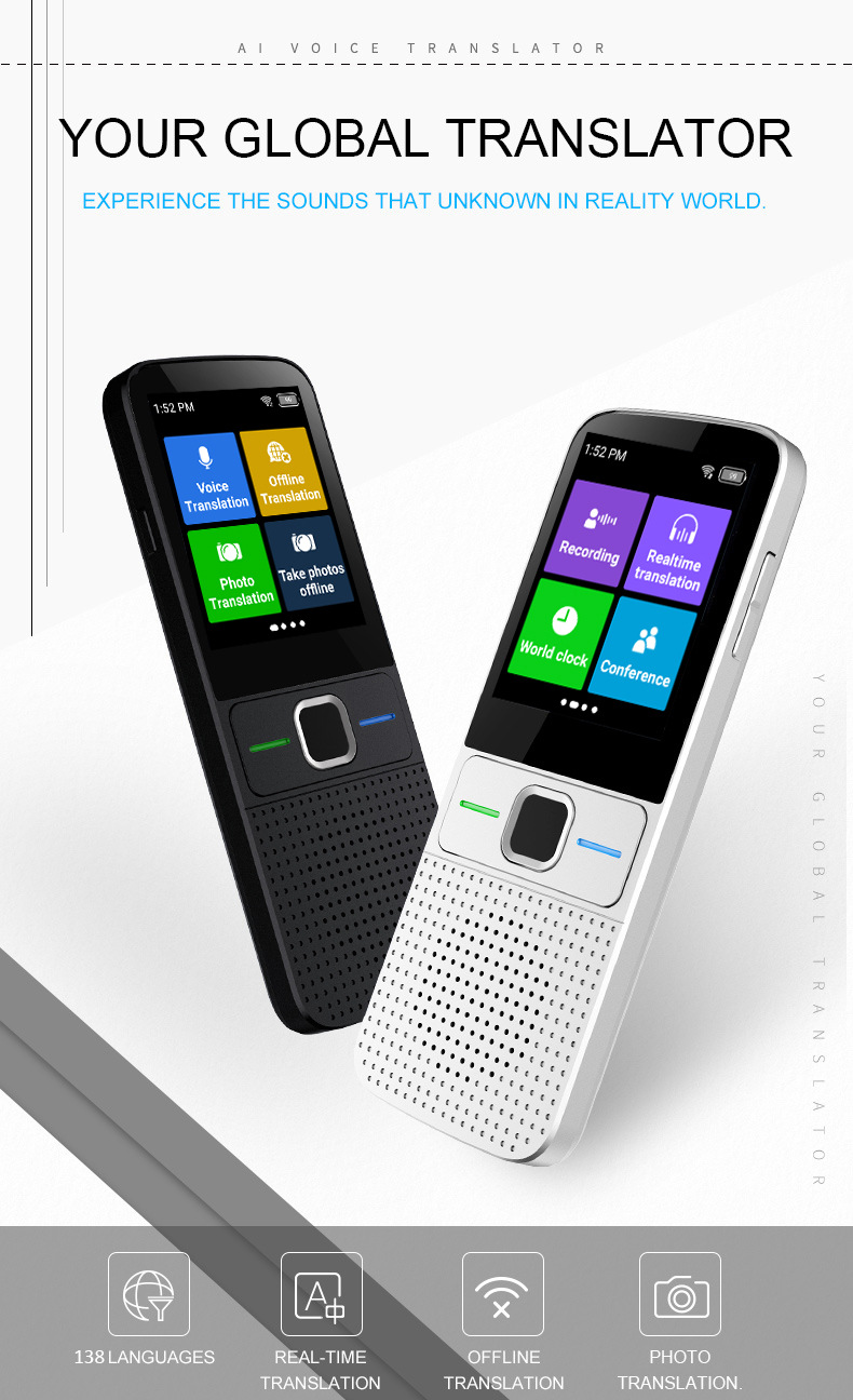 翻译机精准离线翻译机翻译器 翻译器 chatgpt 翻译机出