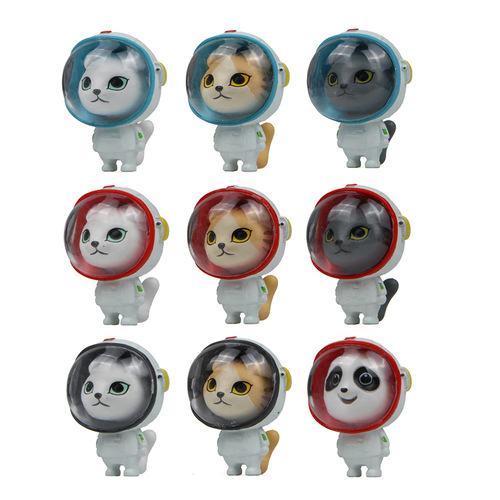 Creative Space Year Astronaut Cat DIY Figure Gardening Baking Landscaping Doll Doll Desktop Ornament