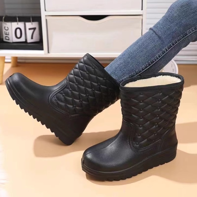 短筒雨靴洗车买菜厨房鞋劳保胶鞋时尚男女款冬季防滑低帮水鞋水靴