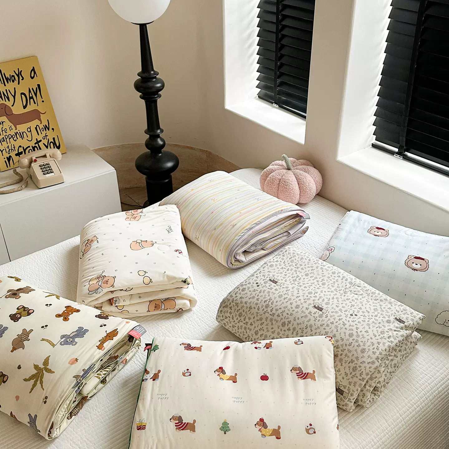 2026新款冰激淋凉感丝夏季夏凉被空调被卡通儿童单人软糯可机洗