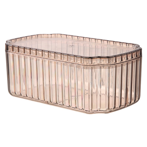 Jewelry box, transparent acrylic storage box, necklace, earrings, ring, dust-proof box, high-end jewelry box