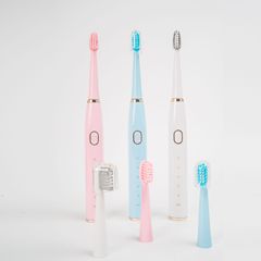 惠朗適配電動牙刷成人款七級防水智能聲波電動牙刷5檔換軟毛電動