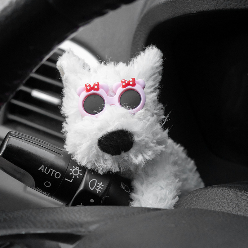 West Highland Pink Eyes-Украшение Huibing