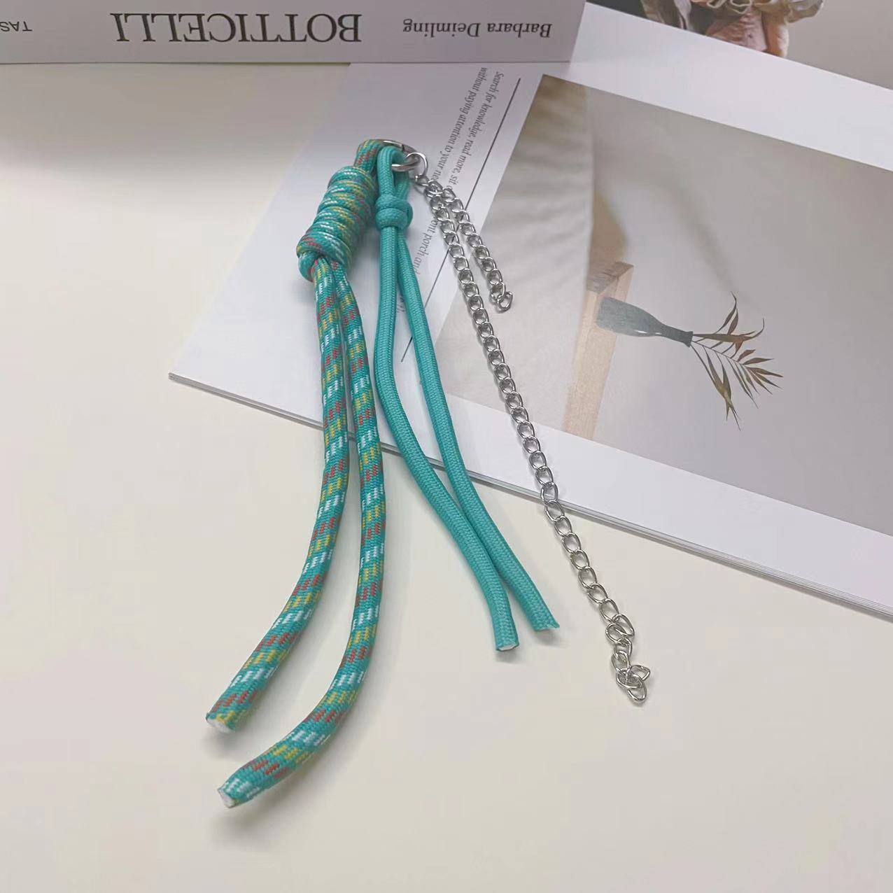 호수 녹색 밧줄