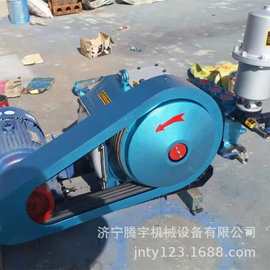 160型混凝土泥浆泵 活塞式注浆泵价格 三缸泥浆泵图片