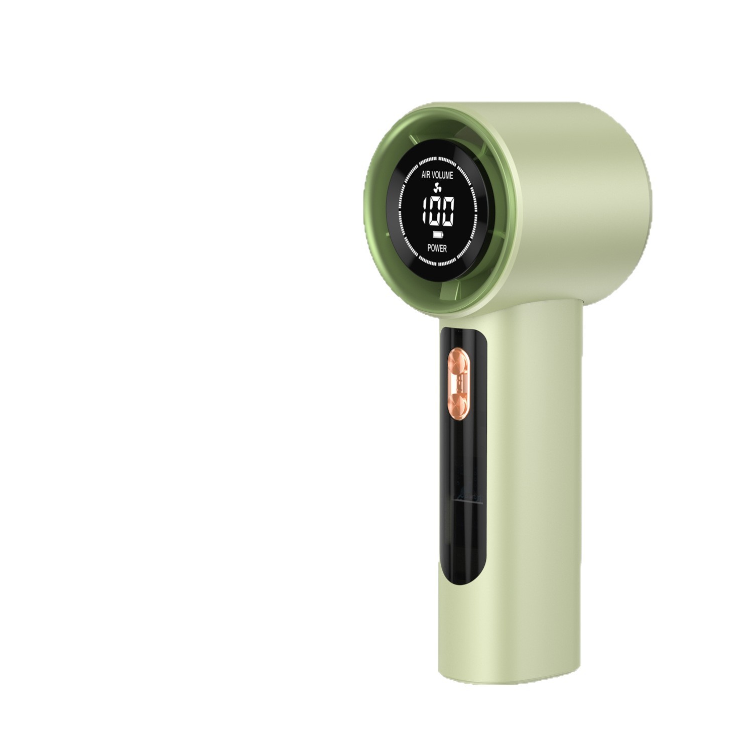 Ventilador de mano T-02 usb mini carga de viento fuerte turbina portátil para exteriores gran volumen de aire mini ventilador de mano pequeño image 5
