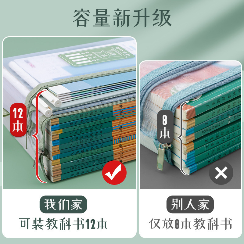 科目袋试卷收纳袋文件袋学科科目分类袋初中小学生用书袋a4资料袋|undefined