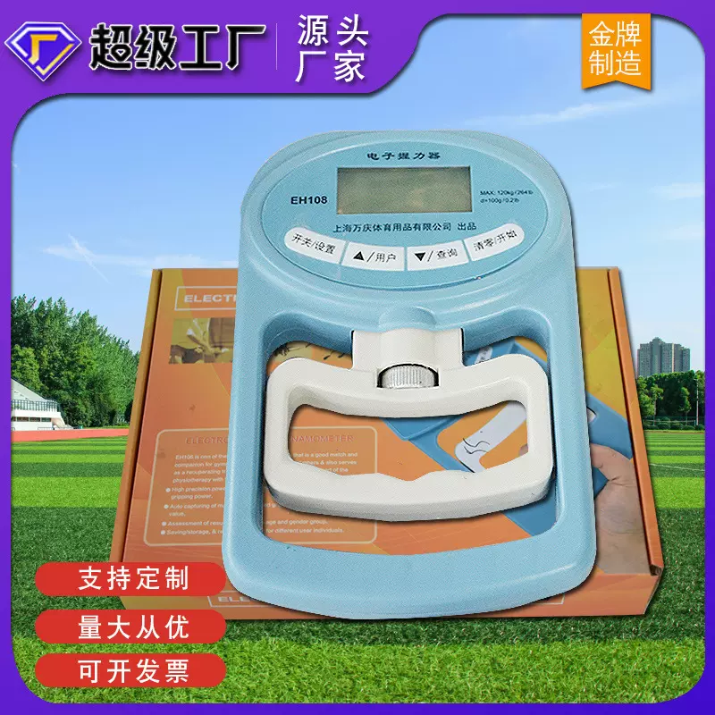 电子握力器测试握力计幼儿中考专用医院体测量握力训练手拉力仪器