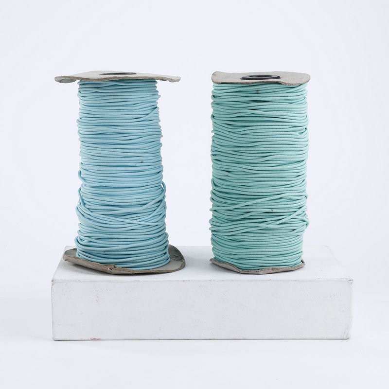 厂价直供批发2.5mm服装辅料圆弹力松紧带 裤头衣帽涤纶弹力绳