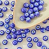 6mm sapphire blue 1 piece