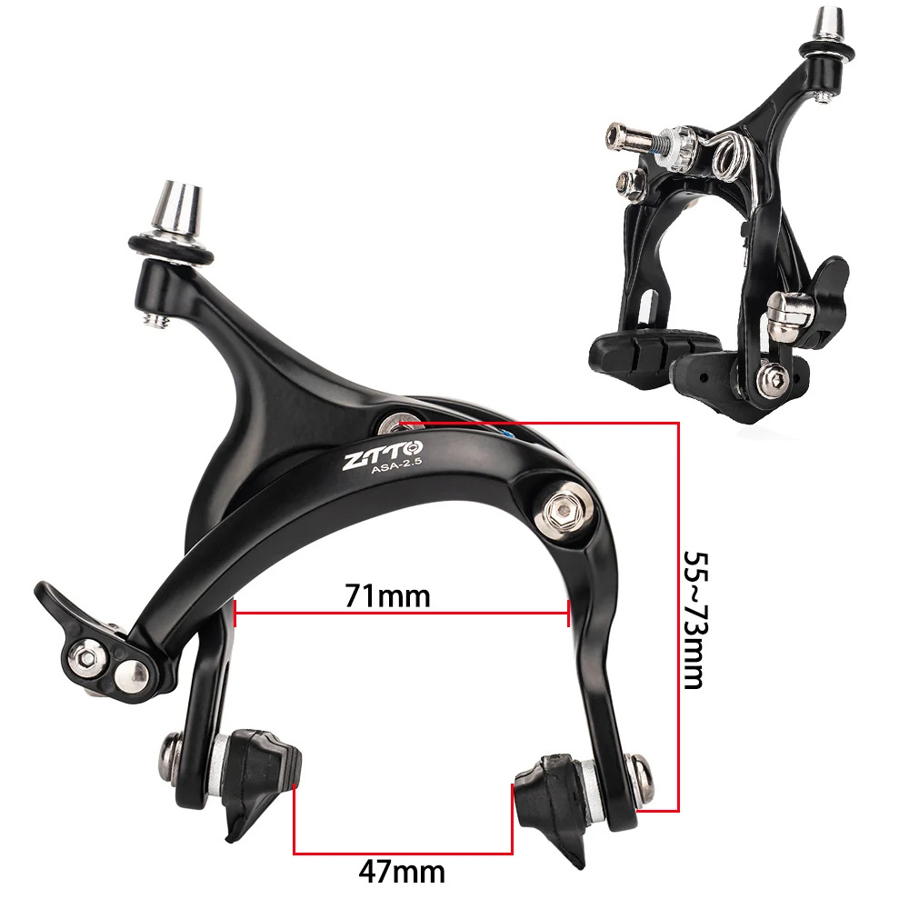 Clip de bicicleta de carretera ZTTO Clip de freno delantero y trasero Clip de carretera de freno C Clip de freno de aleación de aluminio Accesorios para bicicletas