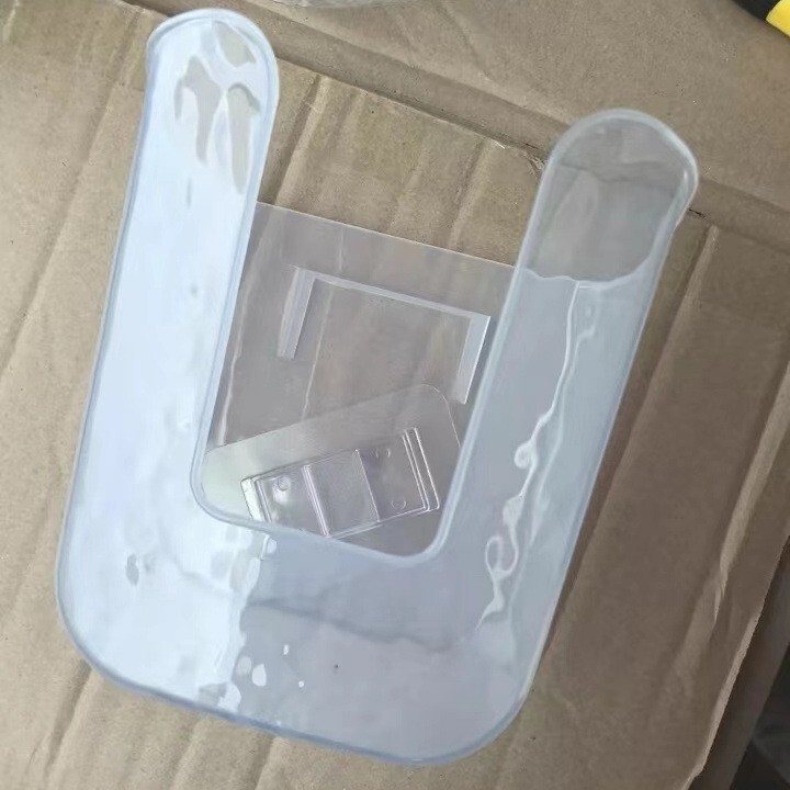 轻奢水波纹纸巾盒壁挂湿巾置物架洗脸巾收纳盒免打孔卫生间抽纸盒|undefined