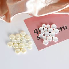 Bulk Baroque Style Round Pearl imitation Bead DIY Handmade Jewelry Earrings Bracelet Necklace Accessories Materials