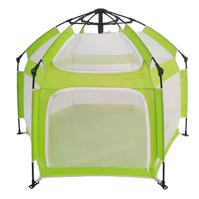 Avtomobil dam çadırları Playpen Playhouse Crawling and - green-2
