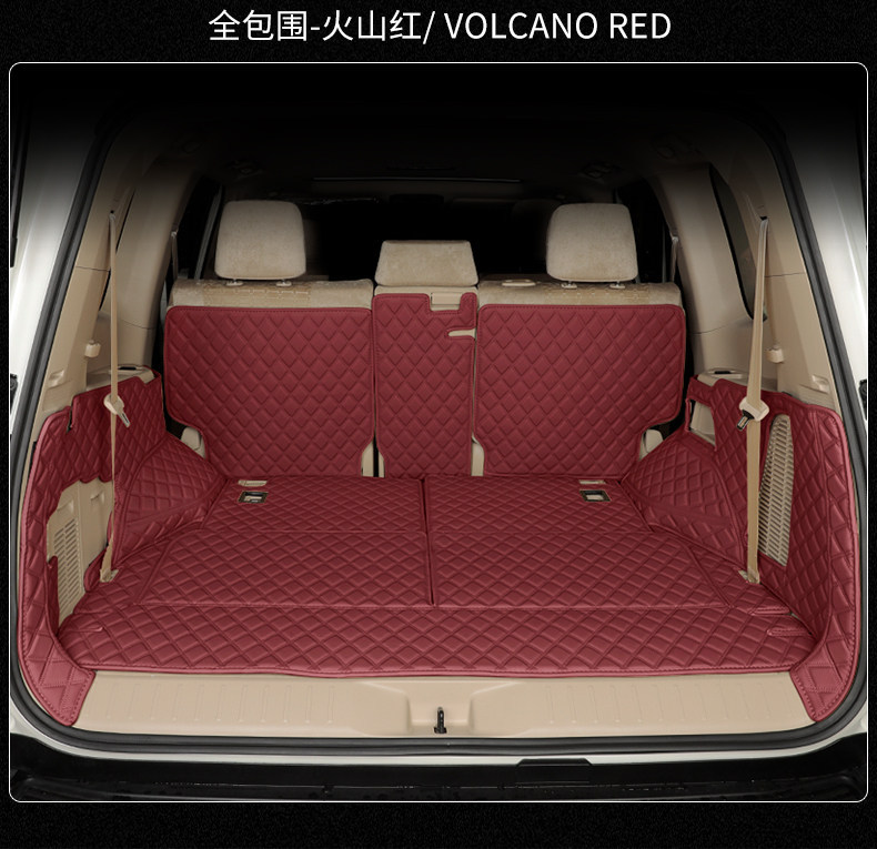 23-25 New Model Land Cruiser Trunk Mat Lc300 Full Surround Rear Compartment Mat Lc71 Land Cruiser Modification
