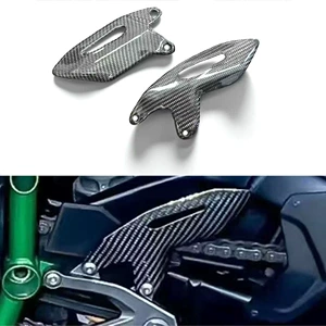 Kawasaki Ninja H2 H2R 2015-25 üçün karbon lifli pedal qoruyucu qanadlar
