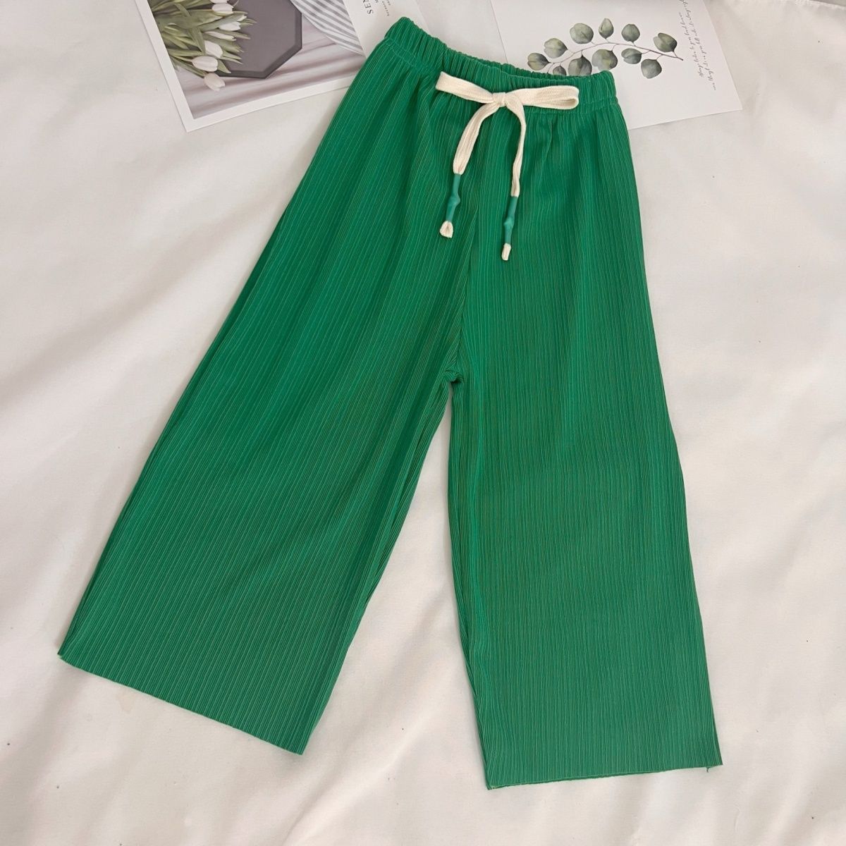 Basic Style Basic Solid Color Polyester Pants & Leggings