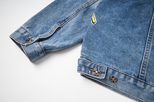GMABCD Unisex Cross-Detail Denim Jacket – Relaxed Graphic Streetwear Outerwear - detail 15