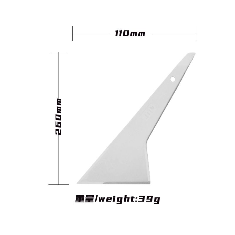 herramienta de adhesión de película automotriz de su fuerza en stock película solar adhesión de película raspador diagonal raspador resistente a altas temperaturas raspador de construcción de película de ventana image 9