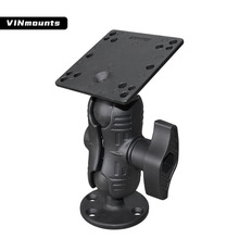 2.25英寸VESA100*100球头支架叉车车载数据终端工业电脑支架