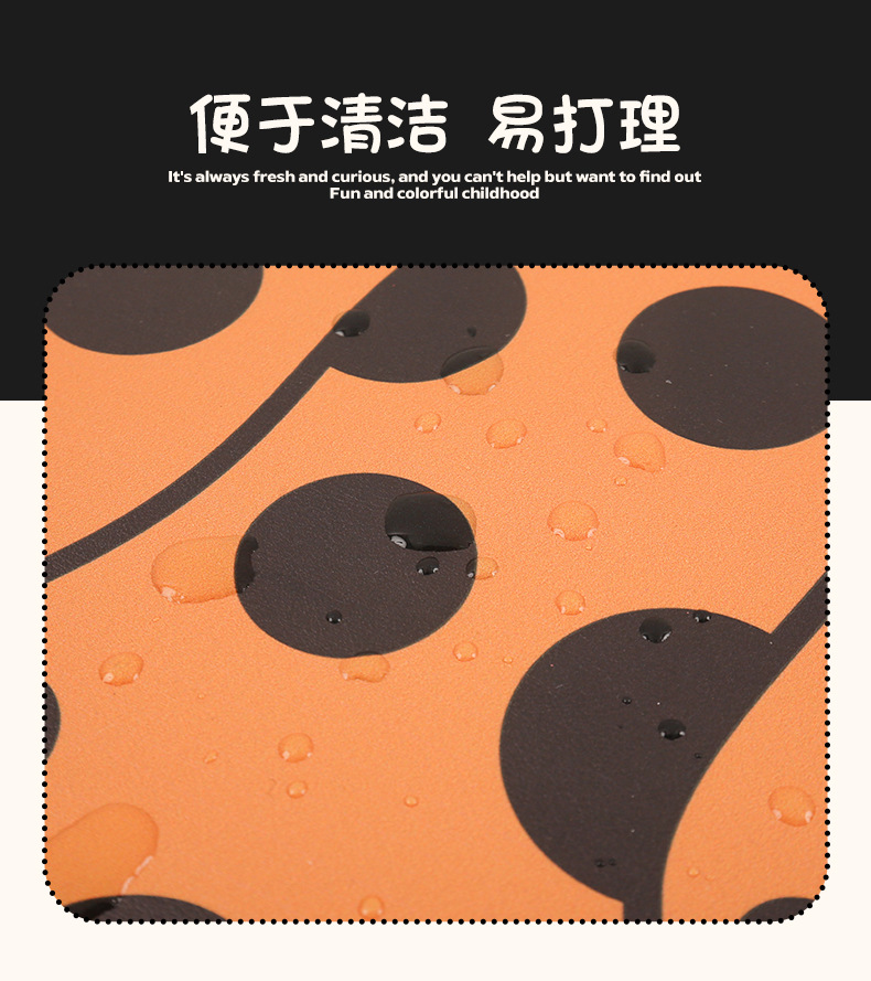 Pumpkin cute chair back anti-kick cushion car seat chair back anti-fouling cushion anti-dirty cushion chair back pocket suspension type