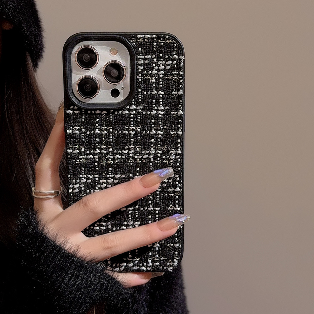 Funda protectora de franela para iphone pro max plus rígida_voghion.com