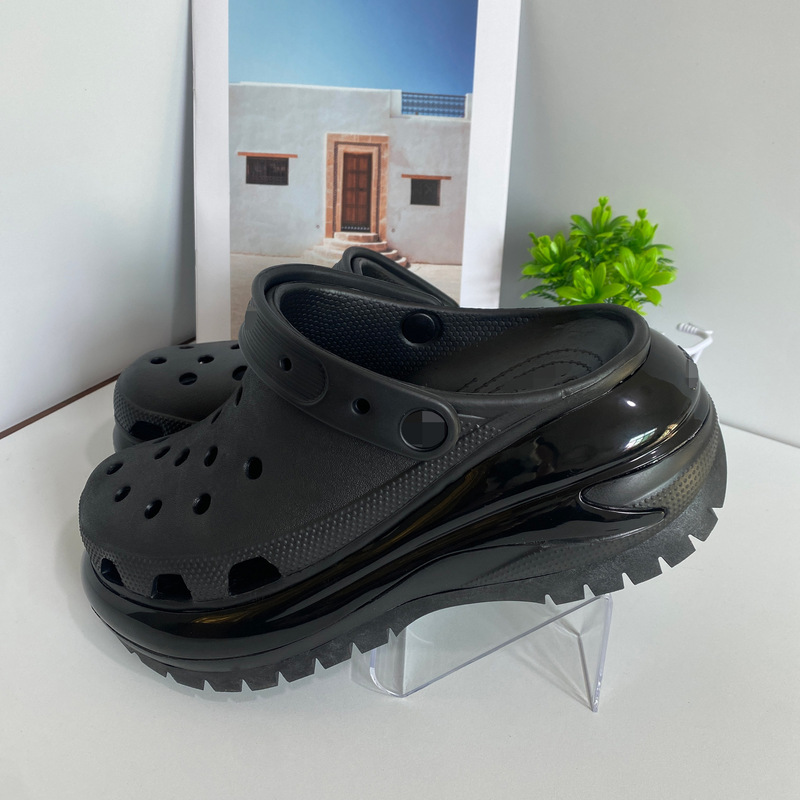 Platform Heel Height-Increasing Clogs Dad Shoes for Women, Thick-Soled, Non-Slip, Wear-Resistant Casual Sandals for Summer Wholesale