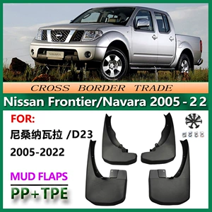 Nissan Navara Frontier D40 Np300 05-22 modelləri üçün palçıqqoruyucular