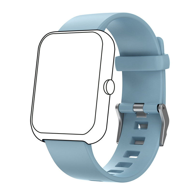 S20表带手环手表防水耐磨耐脏柔软莫兰迪时尚硅胶表带