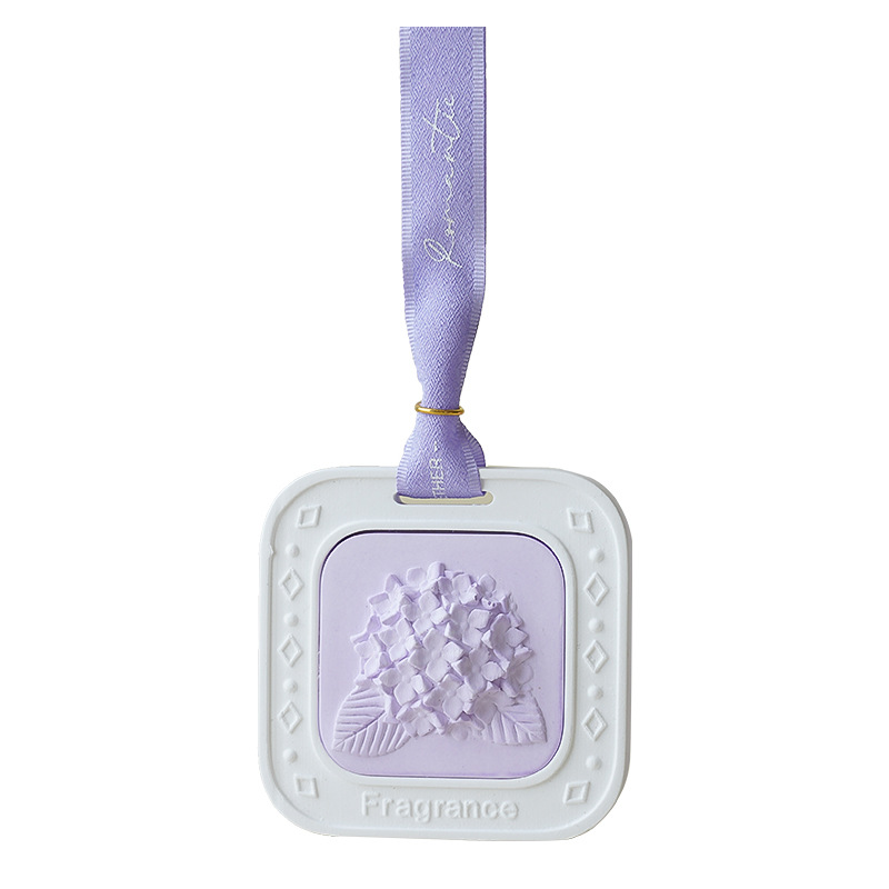 Armario colgante de fragancia para acompañar regalos de regalo para el dormitorio de piedra de fragancia de expansión duradera montada en automóviles osmanthus colgante de fragancia de banda magnética