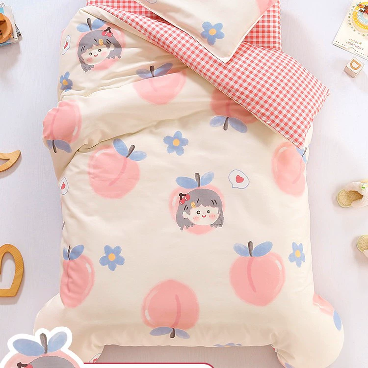 Хлопок детский сад стеганое одеяло из трех частей