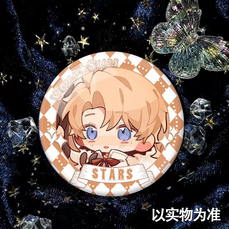 Значок (APH Hetalia) Arthur & Ivan радужный лазерный пин, серия 3770–3774, поштучно или набор из 5 шт.