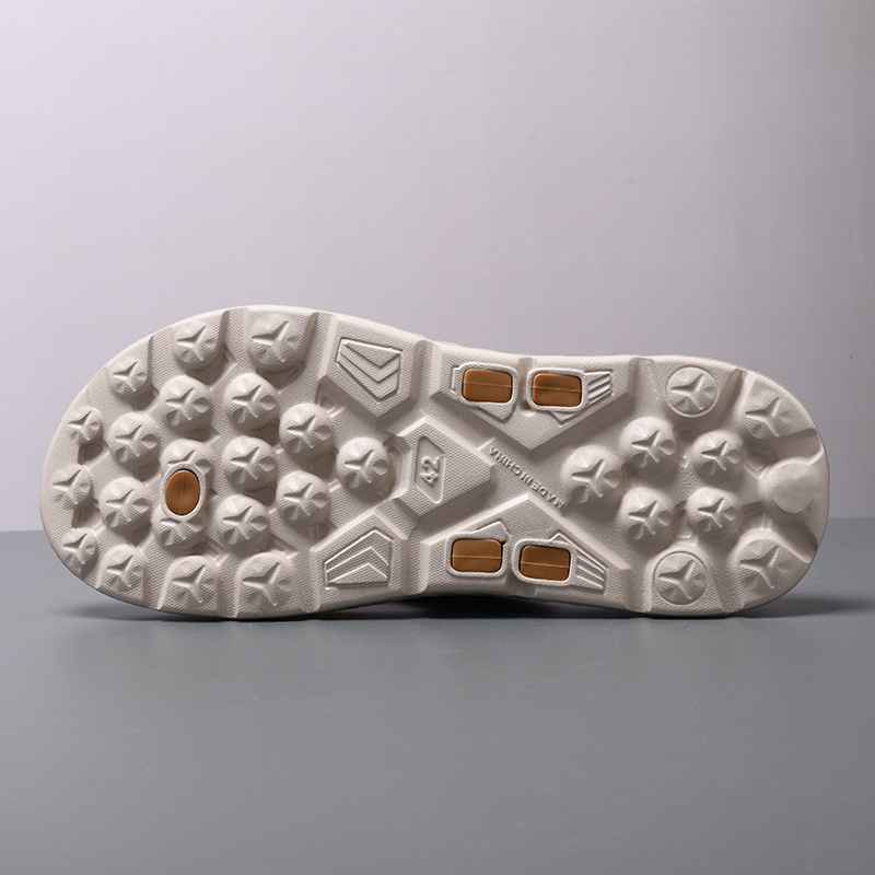 Exportación de alta calidad sandalias de aumento de suela gruesa todo fósforo tendencia de los hombres zapatillas de playa de verano chanclas de ocio al aire libre