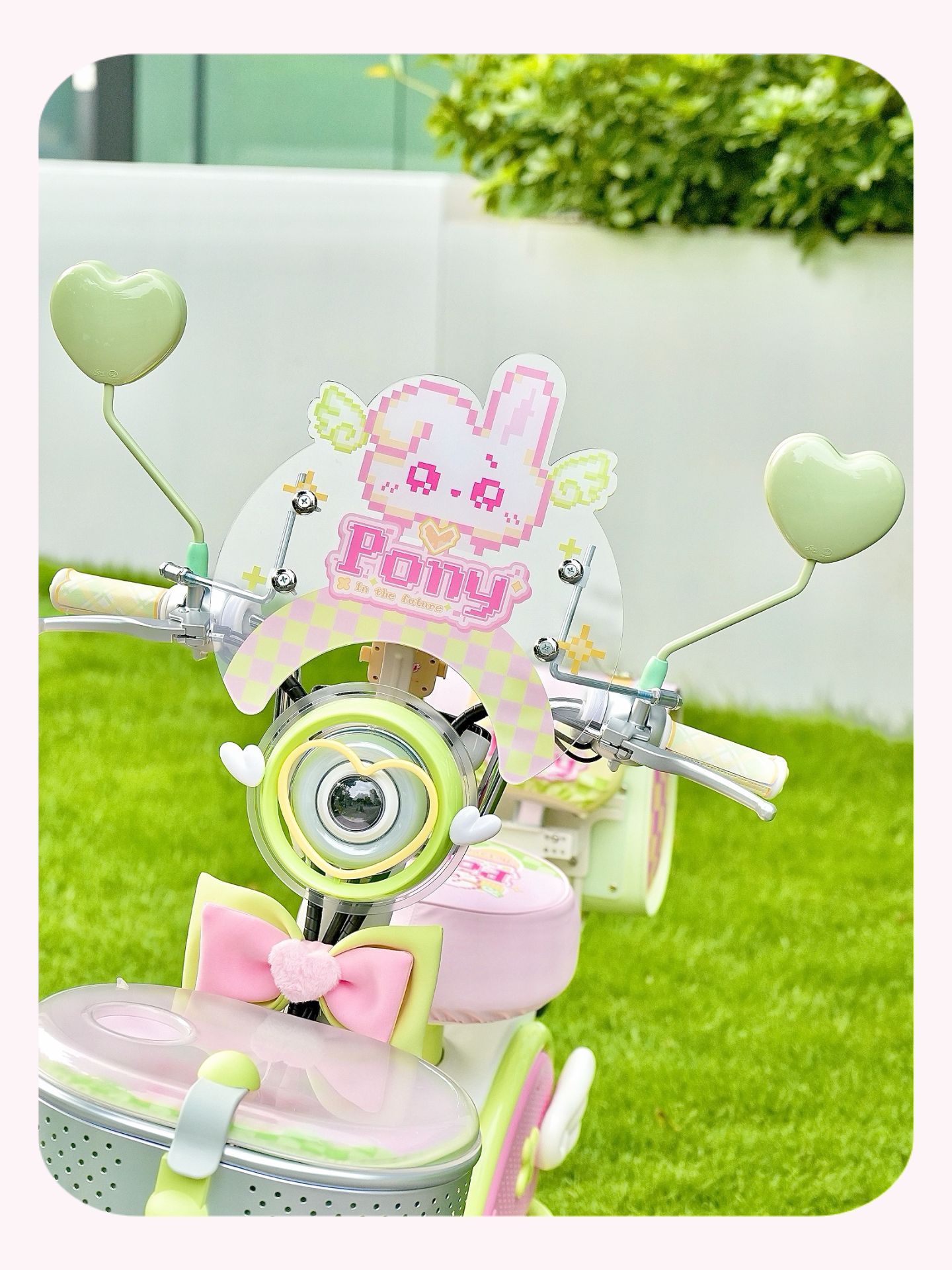 Suitable for Aima Metaverse Pony, Yadi, Tailg, and Niu Electric Scooters Front Windshield Decoration and Windscreen Accessories