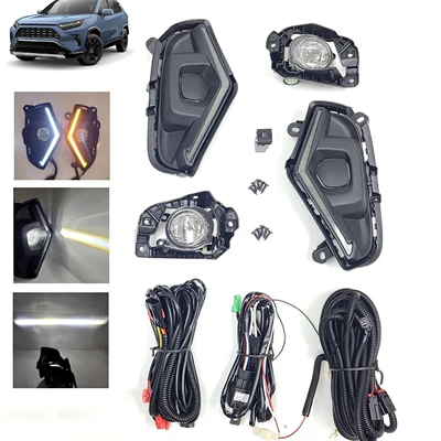 2019-2025 Toyota Rav4 üçün DRL, fənərlər, duman işıqları, axar fənərlər