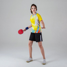 儿童短袖羽毛球服套装速干男童女童运动乒乓球服网球服男女运动服