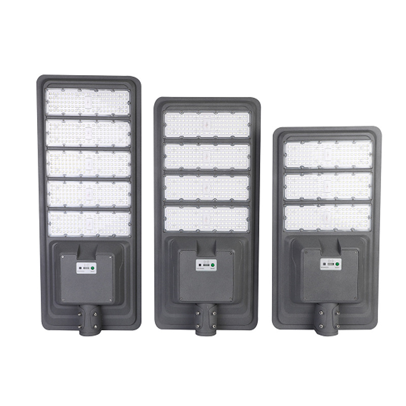 Al Aire Libre iluminación integrada lámpara de calle solar cabeza radar inducción cinturón de monitoreo ingeniería integrada lámpara de calle solar