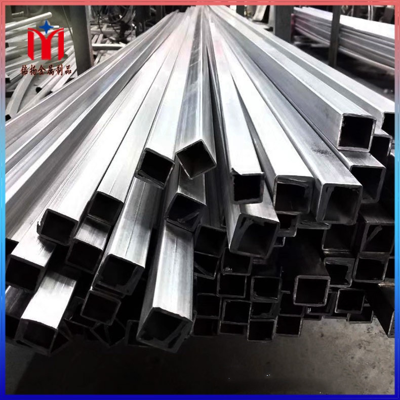 盐城铭扬厂家供应 不锈钢小方管 201不锈钢方管 可按要求制作