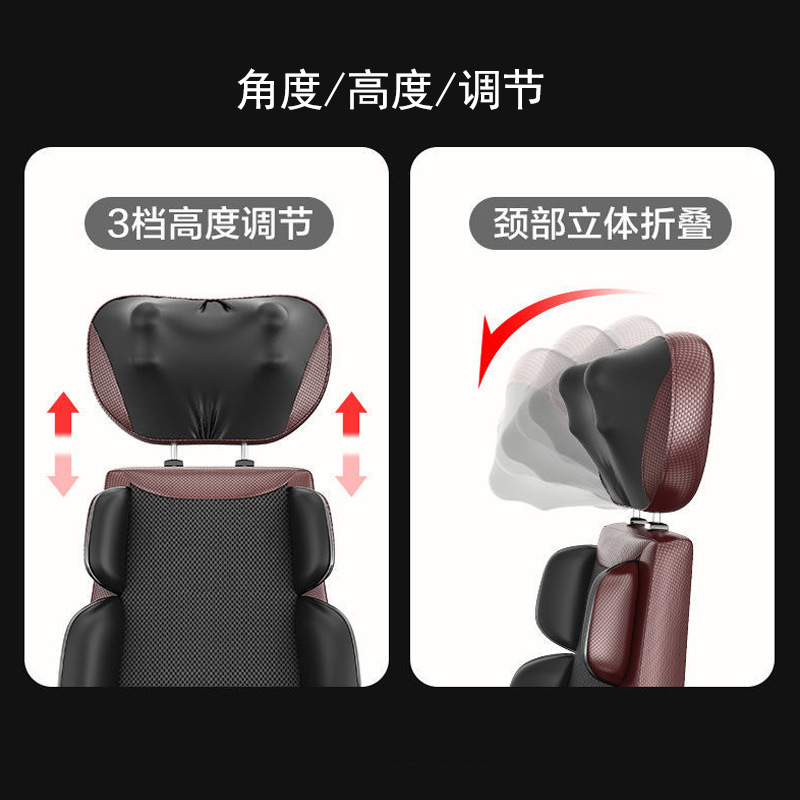 頸椎マッサージ枕マッサージャー電動全身多機能クッション肩首背中腰もみ椅子クッション家庭用|undefined