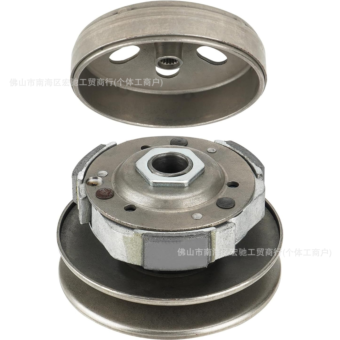 Gy6 125 150Cc Clutch Assembly Four-Stroke Scooter Pulley Drive Disc Front and Rear Pulleys