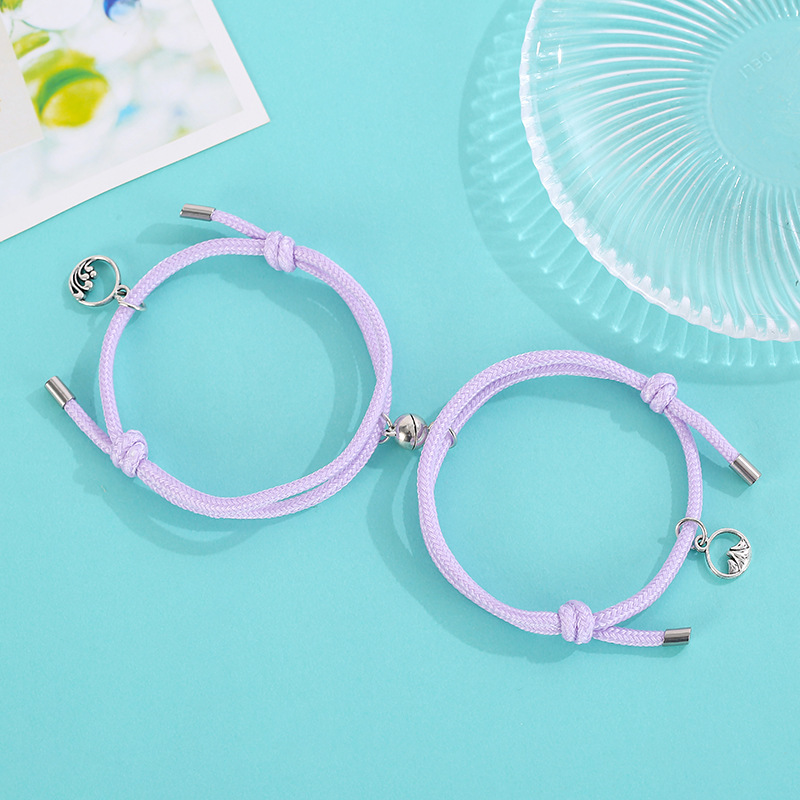 Wholesale Jewelry Luminous Rope Eachother Couple Bracelets A Pair Of Set Nihaojewelry display picture 7
