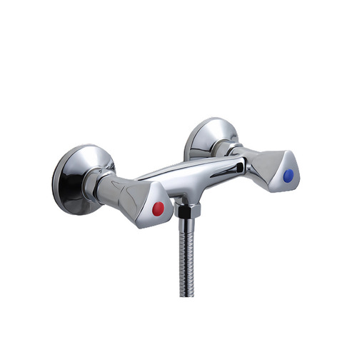 Bathroom sink shower mixing valve cold and hot water faucet bathroom fixtures shower head switch all copper solar water faucet