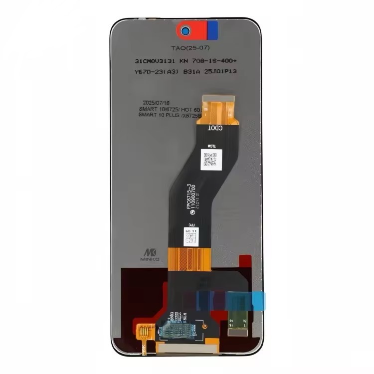 Aplicable a infinix itel smart10 teléfono móvil LCD panel assembly x6725 LCD panel