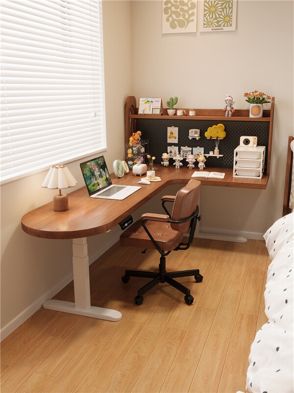 Corner Electric Adjustable Desk for Home Use, L-Shaped Computer Desk, Gaming Desk, Corner Solid Wood Reading and Study Table Corner Electric Adjustable Desk for Home Use, L-Shaped Computer Desk, Gaming Desk, Corner Solid Wood Reading and Study Table