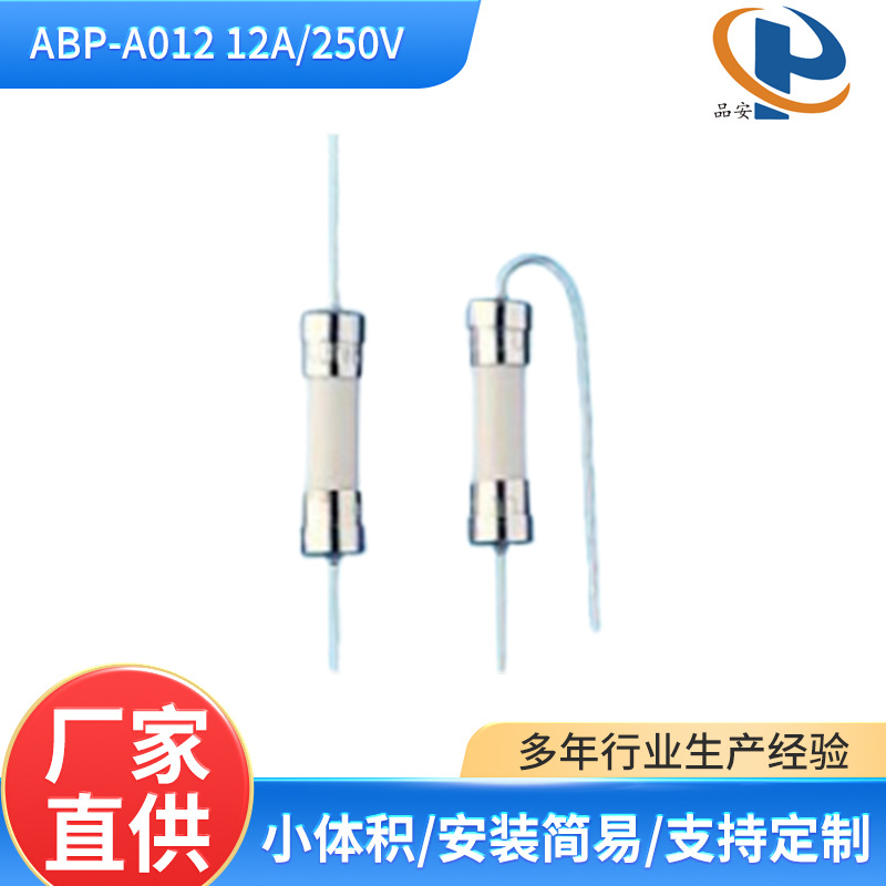 功得保险丝12A/250V陶瓷管保险管6.3*32mm陶瓷管快断保险丝供应