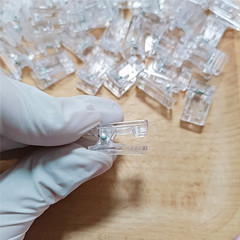 Ins style powerful unprinted style high-value student stationery storage PP clip tray test paper finishing viscose DIY binding