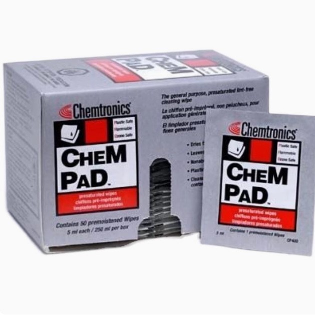 CP400酒精湿擦拭布Chempad光学擦污纸ITW肯创力IPA光学磁头清洁