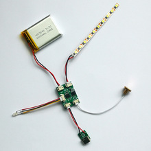 单色无极调光灯光画相框灯触摸小夜灯台灯驱动控制板PCBA方案套料